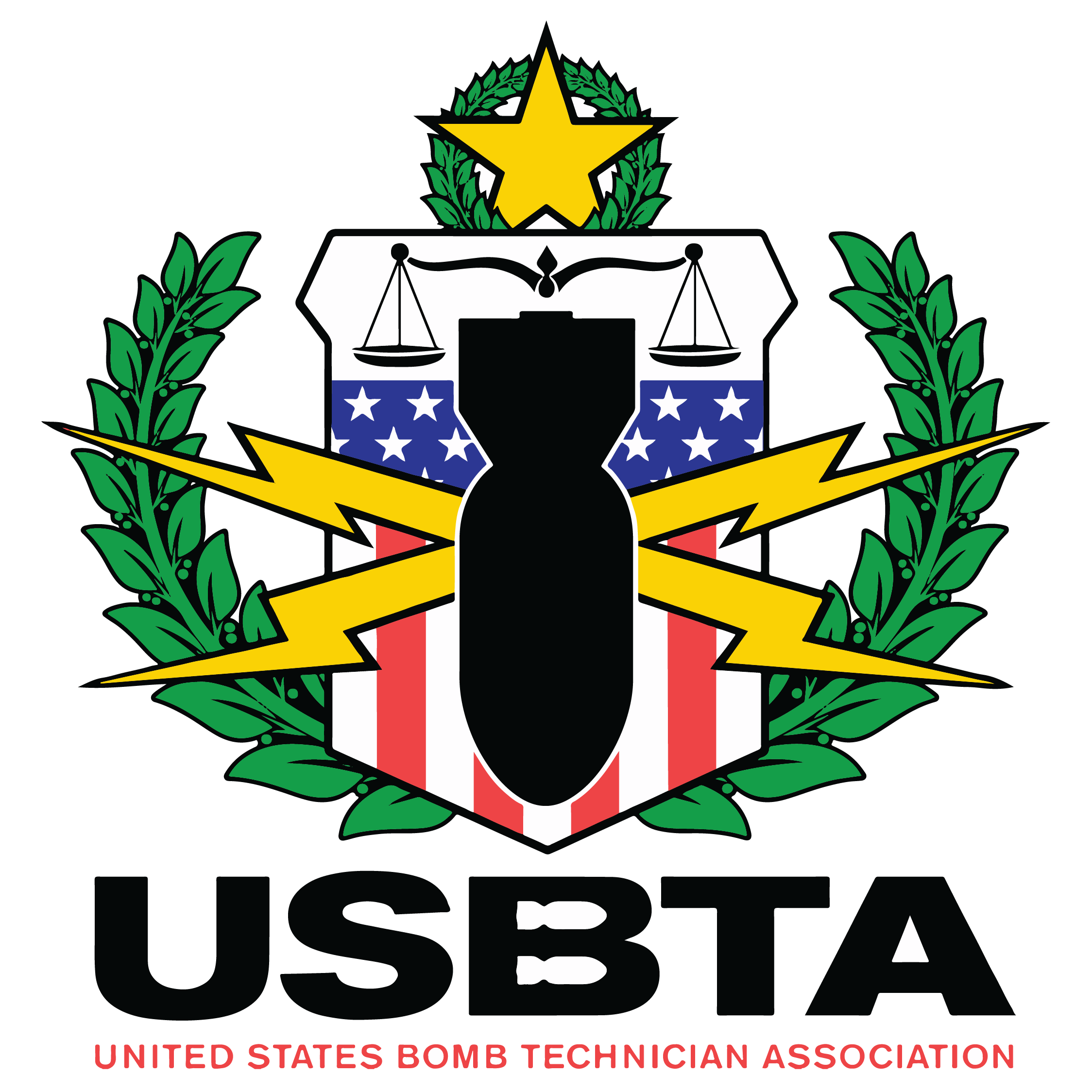 USBTA Logo print with white background